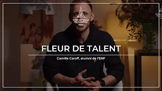 Fleur de talent, Camille Caroff, ancien &eacute;l&egrave;ve &agrave; l'Ecole Nationale des Fleuristes