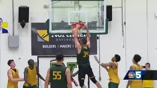 Green Mountain Men take win in competitive scrimmage against Vermont's current men's basketball team