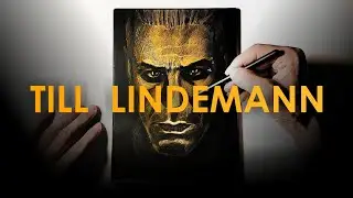 Тилль Линдеманн группа РАМШТАЙН/ Рисунок/ Till Lindemann RAMMSTEIN/ DU HAST