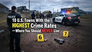 10 U.S. Towns With the HIGHEST Crime Rates  Where You Should NEVER Live