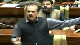 MQM&rsquo;s Muhammad Wasim Highlights Karachi&rsquo;s Issues in Sindh Assembly | Budget 2025