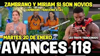 EL DESAFÍO DEL SIGLO AVANCES (CAPÍTULO 118) ZAMBRANO Y MIRIAM SI SON NOVIOS TRAICIONAN A LEO Y SE VA