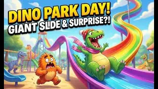 Dino&rsquo;s Big Adventure at the Park! 🌳🛝 | 3D Pixar Style Story for Kids | Dino Love Kids
