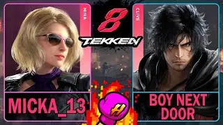 Tekken 8 Micka_13 (NINA) VS Boy Next Door (CLIVE)🥊 鉄拳8🥊4K 60ᶠᵖˢ🥊T8🥊TK8 #tekken