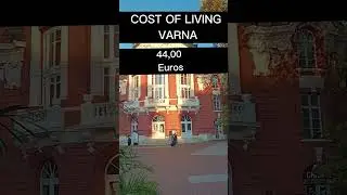 Cost Of Living In Varna, Bulgaria Part 3🇧🇬 #shorts #bulgaria
