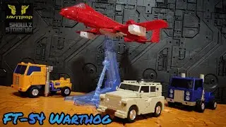 Review Transformers FT-54 Warthog Masterpiece Powerglide Javitron Show.z store espa&ntilde;ol