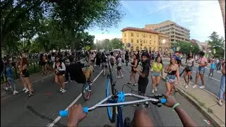 Wheelies at DC Pride! * Fight breaks out*
