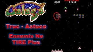 Galaga - Truc Ennemis ne Tire plus ! ( cheat ) - Classique Jeu d'Arcade - FR QC