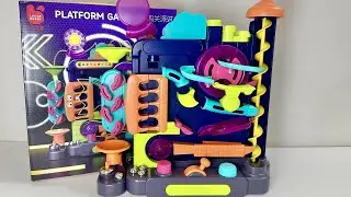 Fun and challenging ball-rolling obstacle course toys|Satisfying With Unboxing  |ASMR
