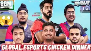 Mavi | global eSports chicken dinner | team mavi highlights today | bgms point table today | bgmi