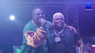BRUCE MELODIE & HARMONIZE ( LIVE PERFORMANCE ) KATERINA REMIX !! IN TANZANIA