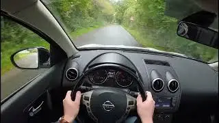 Nissan Qashqai Rainy Countryside Drive | 116 HP | POV | SOAutomotive