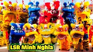 Múa Lân Sư Rồng Hay Nhất Tết 2026 Khai Quang Điểm Nhãn đoàn LSR Minh Nghĩa cúng Chùa Bà Thiên Hậu
