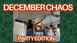 VLOGMAS DAY 9: Cleaning, Decorating & Hosting Our Favorite Things Party