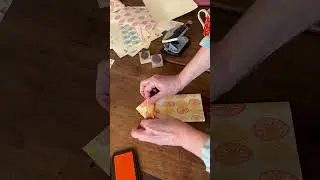 How to make a hand block-printed Easter bag