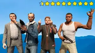 GTA Wanted Level 1000/ Stars 10 in GTA 5