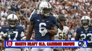 New York Giants Draft OLB, Cameron Brown in 6th Round | Thoughts and Analysis