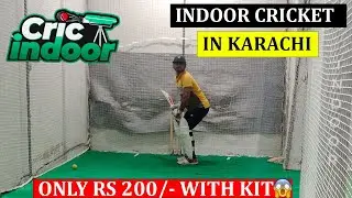 Cric Indoor Cricket in Karachi | Cricket Indoor Bufferzone | Indoor Cricket in Karachi Pakistan