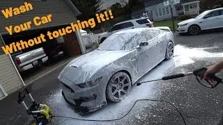How To Properly Wash And Dry Your Car Without Touching it! No Swirl Marks!