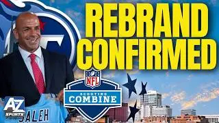 Titans kickoff NFL Combine by confirming rebrand ahead of Robert Saleh's national debut