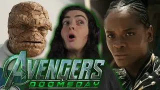 *AVENGERS: DOOMSDAY* Teaser 4 | Black Panther / Fantastic Four REACTION