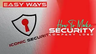 Security Logo Design Tutorial For Beginners #Logodesign using Adobe Illustrator