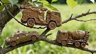 Plop on the Truck! 🚛 Find Hidden Vehicles in the Grass & Trees | Car and Truck Songs