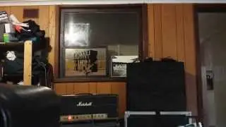 Marshall Artiste 100 w head with Gibson SG and Maxon pedals