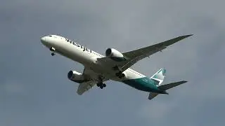 WESTJET Boeing 787 GO- AROUND London  Heathrow 7th October 2023. #b787 #planespotting