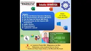 OFIMATICA 2022 Estudia en el Cetpro Magdalena - Luis Lazo Full HD