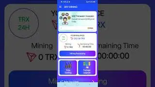 Sky Mining App. #Earnmoneyfromhome #earnmoneyonline #Skyminingapp