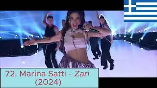 My Top 100 Eurovision Music (Part 2)