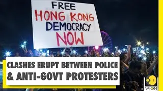 WION Dispatch: Protests occur between police & anti-government protesters in Hong Kong