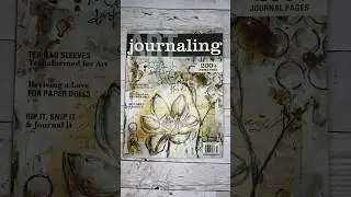 Art Journaling Summer 2024 cover art! #nicolewatsonart #stampington #artjournal #mixedmedia