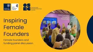 Inspiring Female Founders - Female Founders and Funding panel