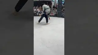 Double leg takedown in the GI. Bjj superfight