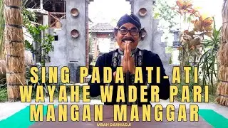 WIS TITI WANCINE KUMAMBANGE WATU ITEM, ANGSLUPE KAPAL GABUS...