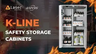 K-Line Combi Cabinet | 3-Zone Safety Storage for Flammables, Acids & Alkalis