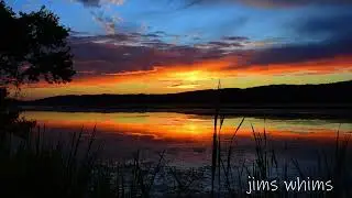 Sunset Tales:  Warm After Glow of Reflections