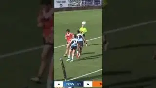 Pharrell Gray (Victoria Hunters) 2 tries for Sharks in Jersey Flegg Cup #KiwiNRL