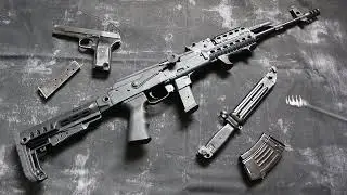 Century Arms WASR-M 9mm AK pattern rifle tabletop review and budget upgrades