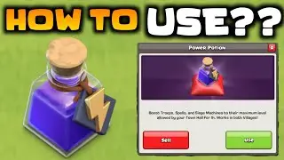How to Use The Power Potion in Clash of Clans
