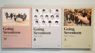 Unboxing | Seventeen Mini Album Vol. 3 - Going Seventeen (All 3 Versions)