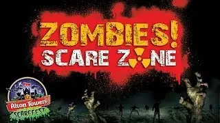 Alton Towers Zombies Scare Zone 2013 POV (Night)