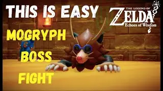 Zelda Echoes of Wisdom Mogryph Boss Fight | How to Defeat Mogryph in Gerudo Sanctum