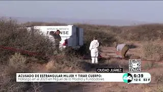 Acusado de estrangular mujer y tirar cuerpo