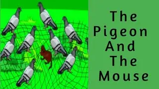 Pigeon and Mouse|कबूतर और चूहा|Bedtime story for kids|hindi story