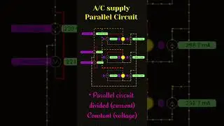Electrical parallel connection | parallel circuit wiring animation video | parallel connection 3bulb