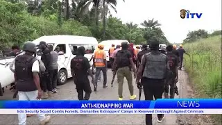 Edo Security Squad Dismantles Kidnappers' Camps in Forest Raid