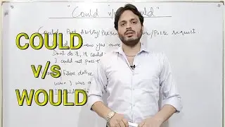 Could vs Would | Modal Verbs | By Syed Ali Raza Kazmi